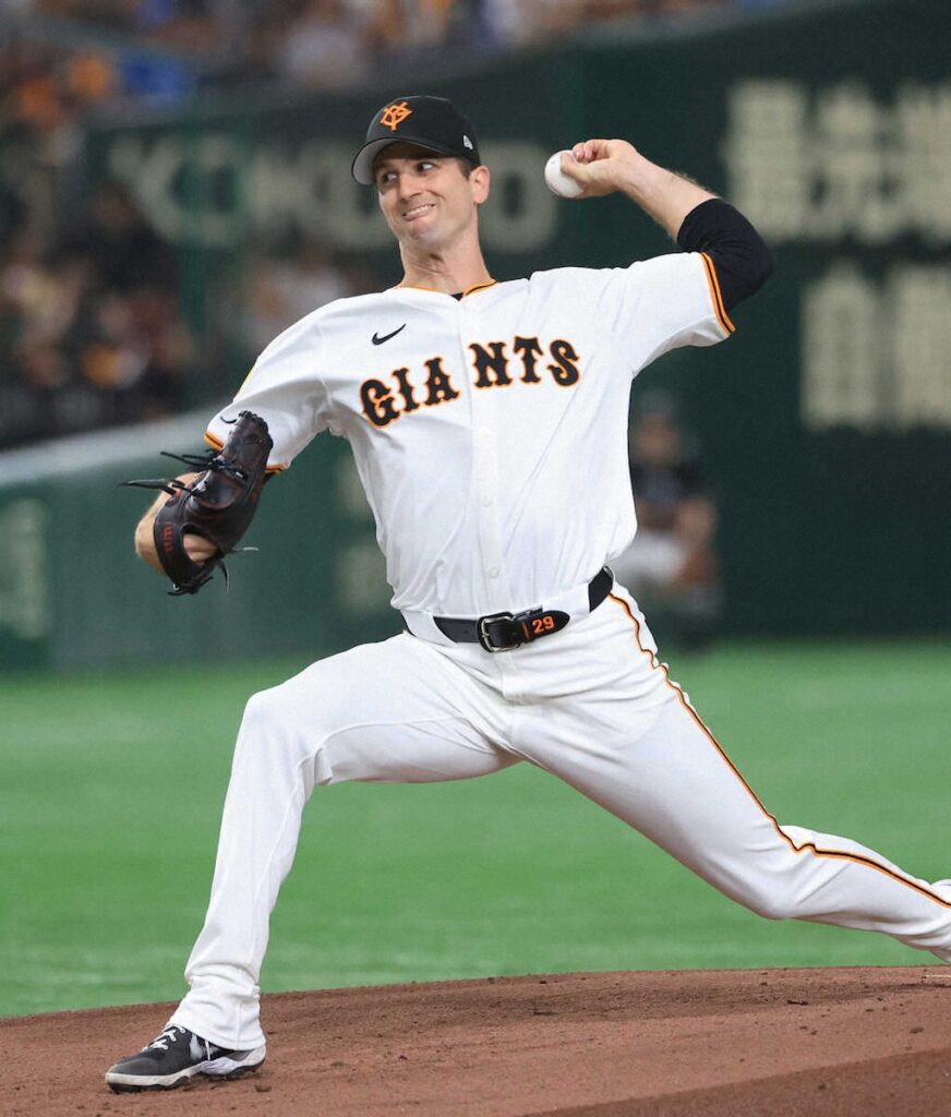 巨人・グリフィン 2軍戦で実戦復帰 オイシックス相手に3回1安打無失点 最速147キロ(スポニチアネックス) – Yahoo!ニュース – Yahoo!ニュース 巨人・グリフィン 2軍戦で実戦復帰 オイシックス相手に3回1安打無失点 最速147キロ(スポニチアネックス) - Yahoo!ニュース - Yahoo!ニュース