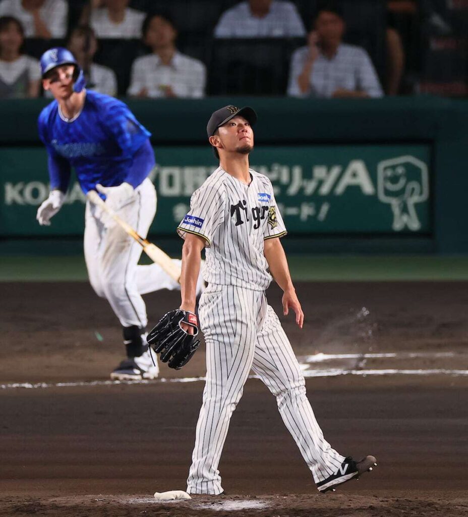 阪神・伊藤将司、オースティンにも9号ソロ浴びる 2試合連続で1試合2被弾（サンケイスポーツ） - Yahoo!ニュース - Yahoo!ニュース
