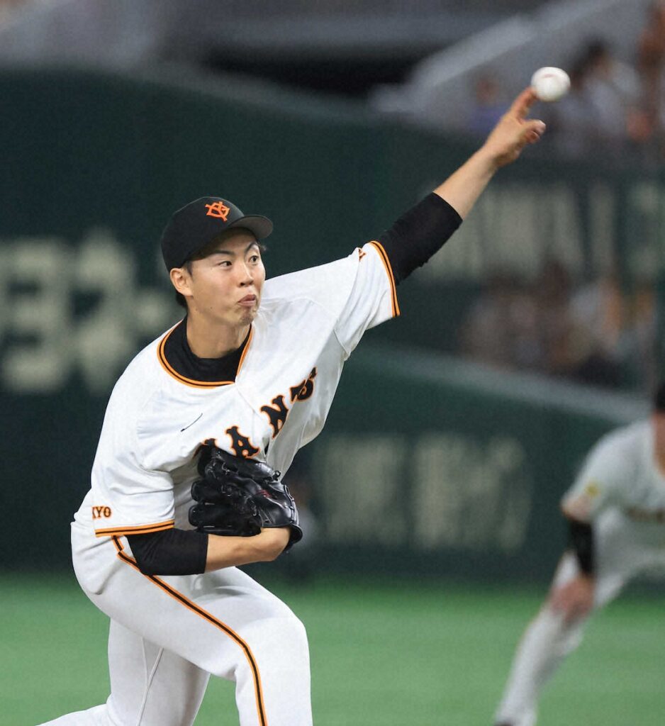 巨人・森田駿哉は今季4勝目ならず 初回2点先取され、5回3失点で降板「最低限の投球」（スポニチアネックス） - Yahoo!ニュース - Yahoo!ニュース