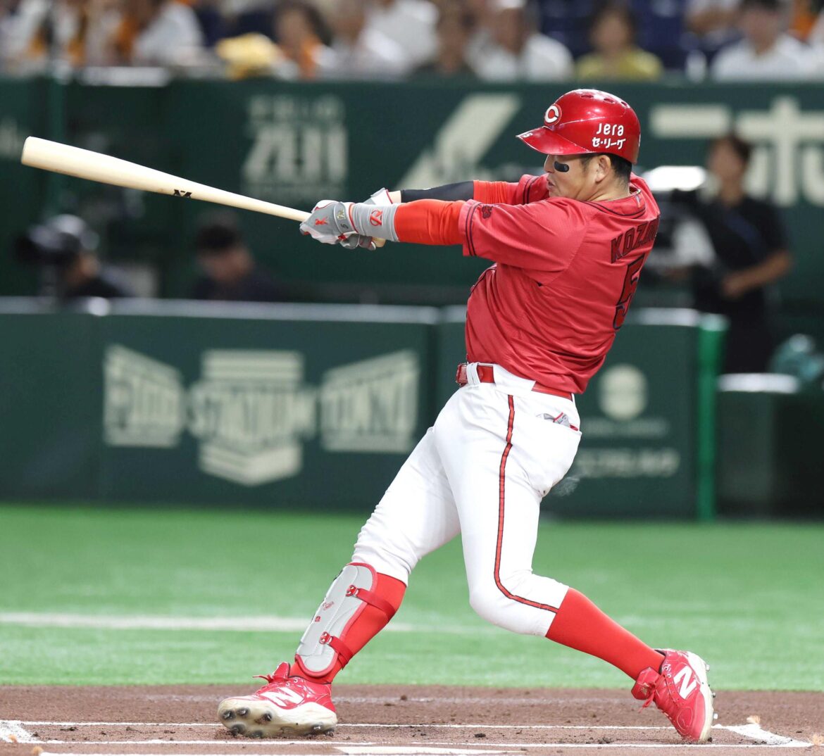 広島・小園 首位打者＆最多安打の“２冠”浮上！初回先制弾から猛打賞 逆転ＣＳへ「あきらめずに最後まで食い込んでいきたい」（デイリースポーツ） - Yahoo!ニュース - Yahoo!ニュース