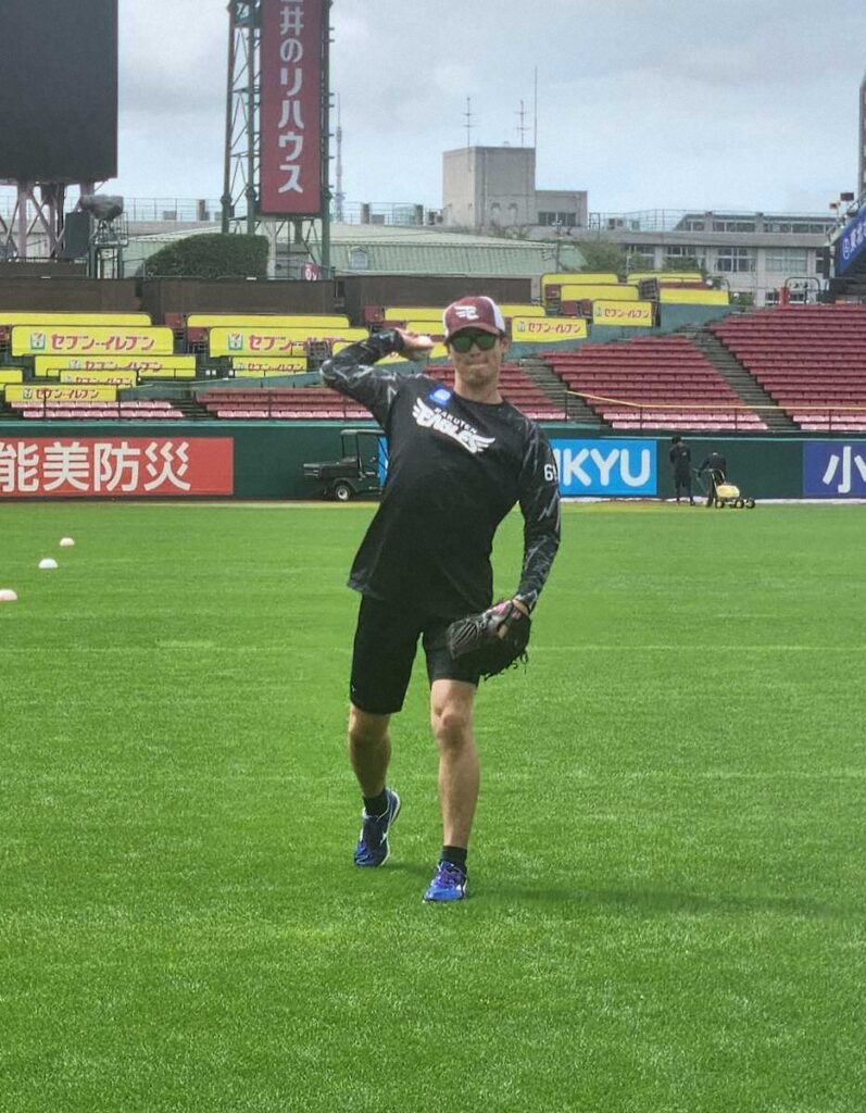 楽天・内 打球直撃も右脇腹大丈夫「キャッチボールも問題なかった」 次回予定通り先発（スポニチアネックス） - Yahoo!ニュース - Yahoo!ニュース