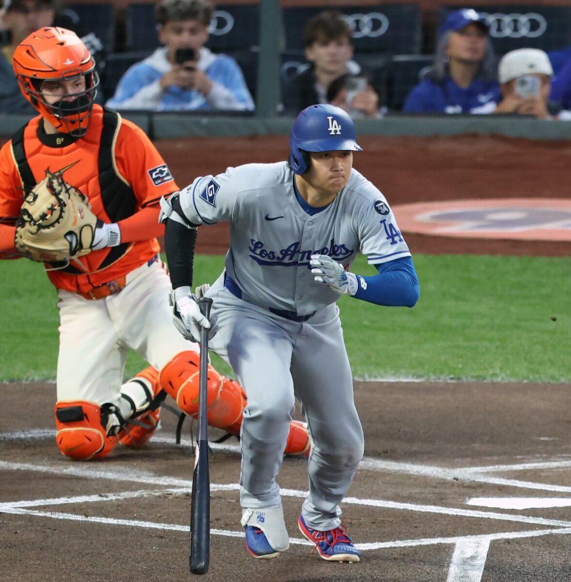 大谷翔平は要所で勝負避けられ3四球…5戦連続マルチ打点のベッツも不発 42歳剛腕攻略できずロバーツ監督「仕留められなかった」（サンケイスポーツ） - Yahoo!ニュース - Yahoo!ニュース