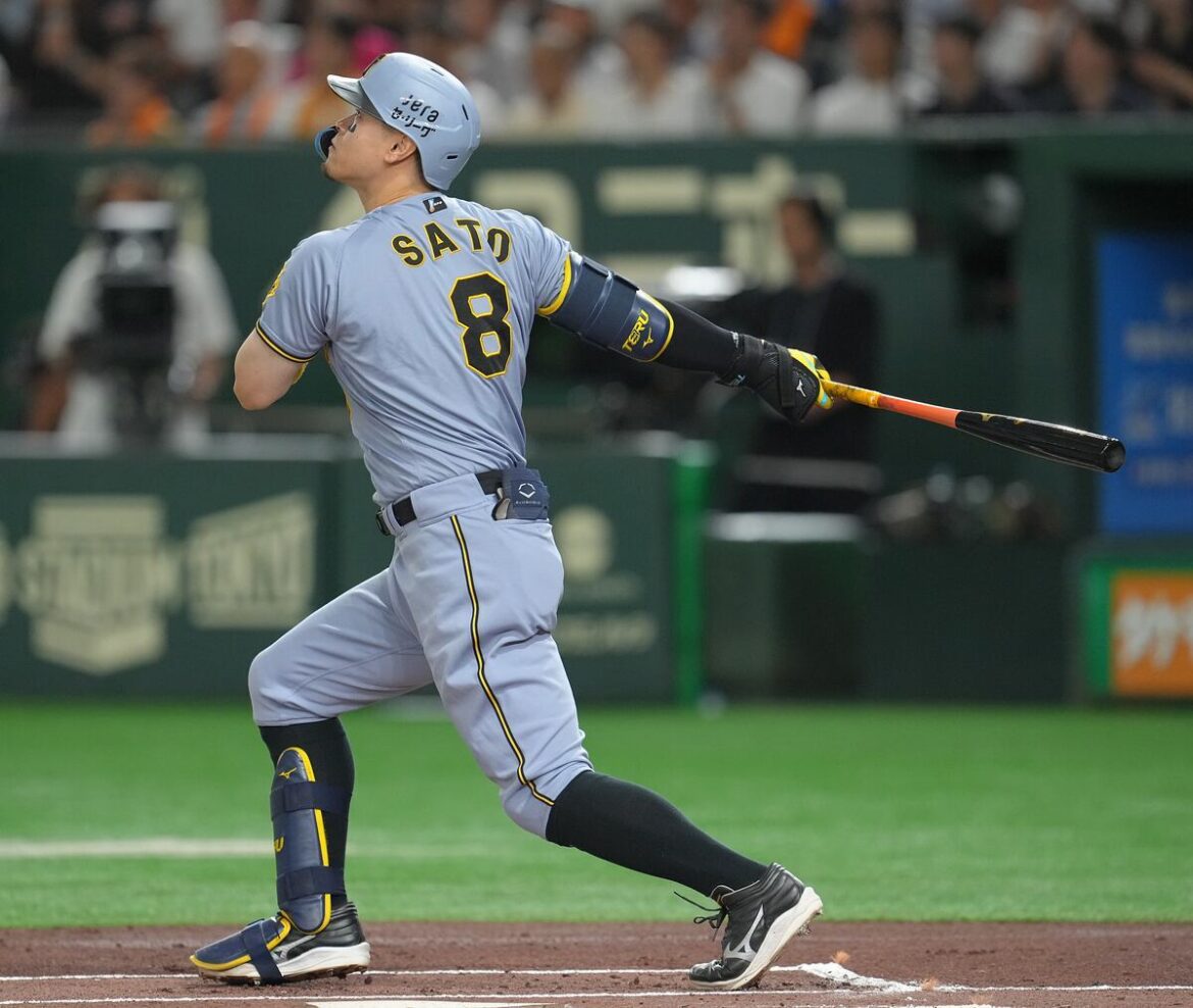 阪神・佐藤輝明「飯、足りてないっすねー」キャリアハイまで、あと1打点も…（サンケイスポーツ） - Yahoo!ニュース - Yahoo!ニュース