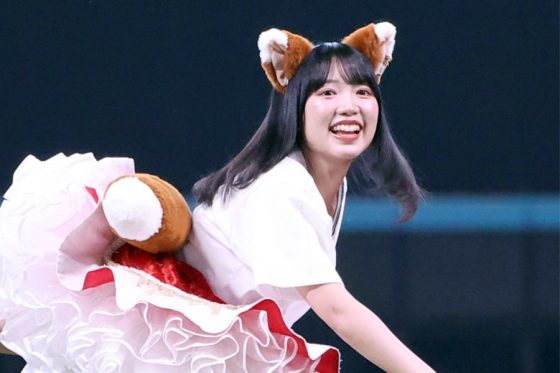 黒髪美女が「可愛すぎるな」 スカートはためく豪快投球…きつね耳に悶絶「感動しちゃった」 | Full-Count 黒髪美女が「可愛すぎるな」 スカートはためく豪快投球…きつね耳に悶絶「感動しちゃった」 | Full-Count