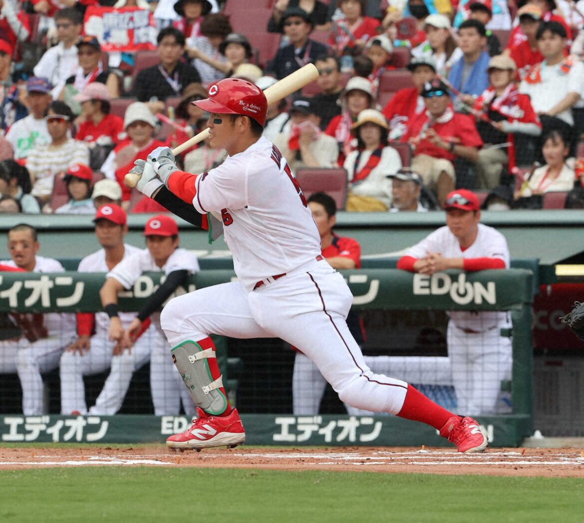 広島・小園海斗 3冠いけるぞ!! 7戦連続安打だ2安打3打点 打率、安打、出塁率リーグトップ（スポニチアネックス） - Yahoo!ニュース - Yahoo!ニュース