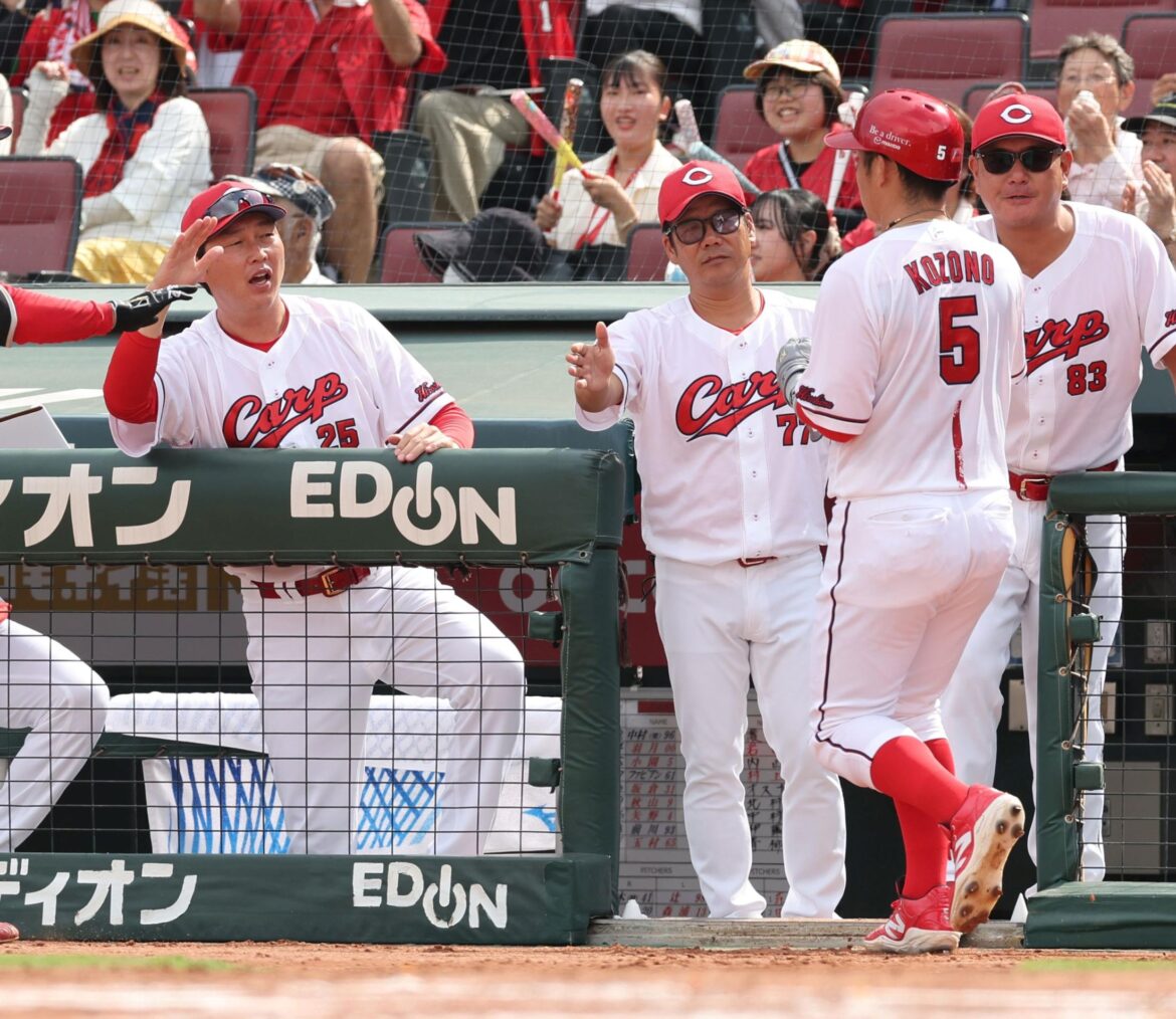 広島・新井監督 打撃好調の小園に「1球たりとも無駄にしない、そういう気迫が伝わってきます」【一問一答】(デイリースポーツ) – Yahoo!ニュース – Yahoo!ニュース 広島・新井監督 打撃好調の小園に「1球たりとも無駄にしない、そういう気迫が伝わってきます」【一問一答】(デイリースポーツ) - Yahoo!ニュース - Yahoo!ニュース