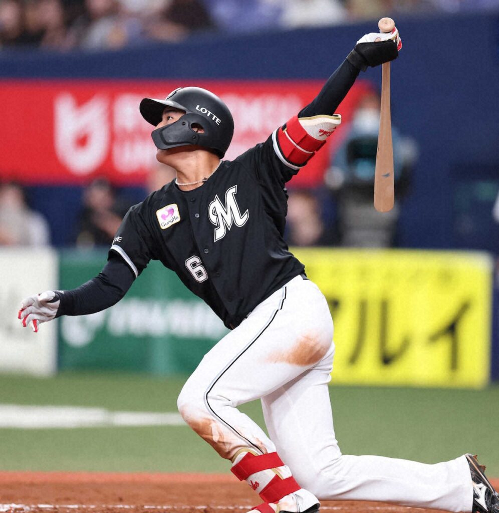 ロッテのドラ1西川、34度目マルチ安打を記録 球団新人では歴代3位タイ（スポニチアネックス） - Yahoo!ニュース - Yahoo!ニュース