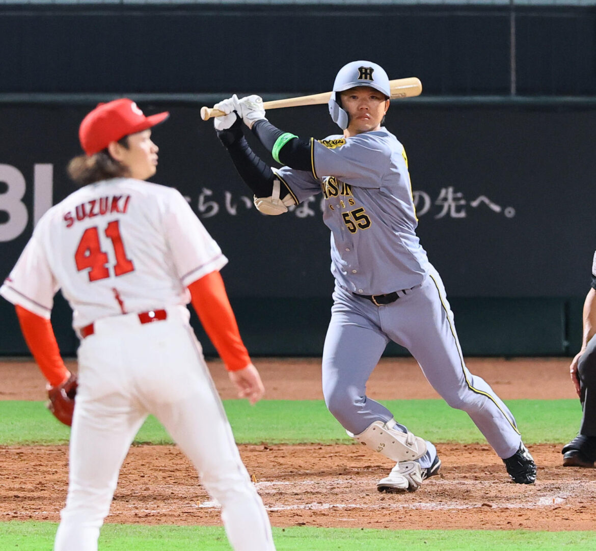 【阪神】乗ってきた楠本泰史 代打で移籍後初の打点&長打をマーク 初安打出てからアゲアゲ(日刊スポーツ) – Yahoo!ニュース – Yahoo!ニュース 【阪神】乗ってきた楠本泰史 代打で移籍後初の打点&長打をマーク 初安打出てからアゲアゲ(日刊スポーツ) - Yahoo!ニュース - Yahoo!ニュース