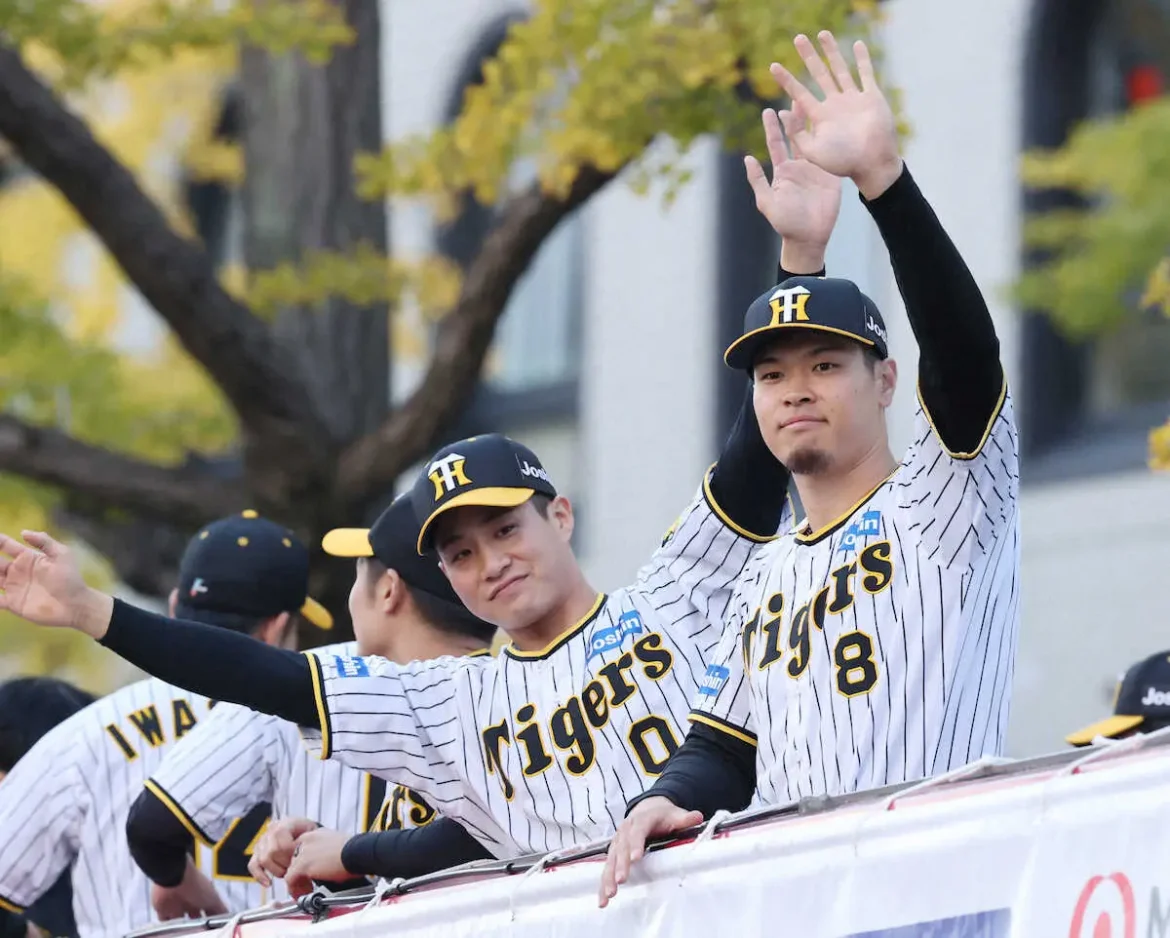 11・22御堂筋で阪神リーグ優勝記念パレード　佐藤輝明「しっかり楽しみたい」 - スポニチ Sponichi Annex 野球