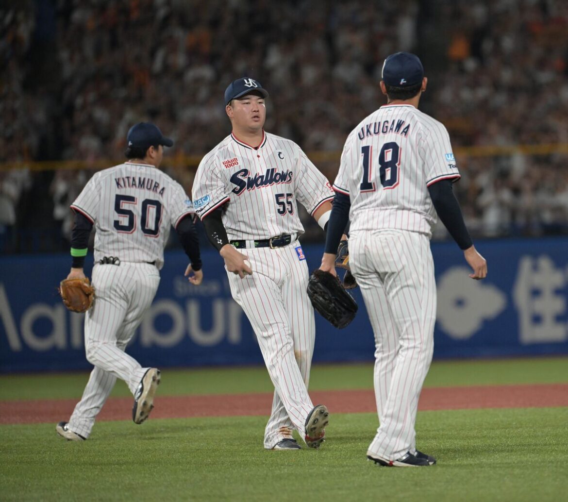 ヤクルトのCS進出の可能性が完全消滅 メジャー7球団が視察した村上は「そういう時期がきたら話ができれば」(スポーツ報知) – Yahoo!ニュース – Yahoo!ニュース ヤクルトのCS進出の可能性が完全消滅 メジャー7球団が視察した村上は「そういう時期がきたら話ができれば」(スポーツ報知) - Yahoo!ニュース - Yahoo!ニュース