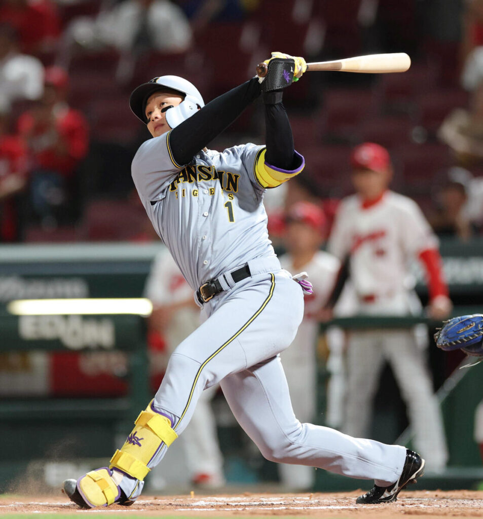 【阪神】森下翔太が3回に先制の22号2ラン プロ3年目で200打点到達は球団史上最速タイ(スポーツ報知) – Yahoo!ニュース – Yahoo!ニュース 【阪神】森下翔太が3回に先制の22号2ラン プロ3年目で200打点到達は球団史上最速タイ(スポーツ報知) - Yahoo!ニュース - Yahoo!ニュース