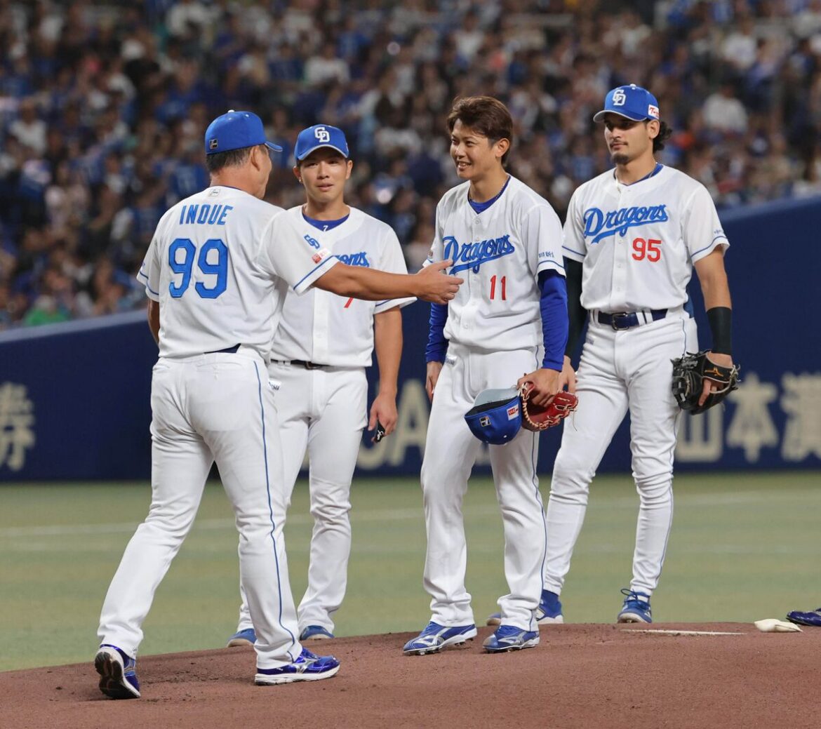 【中日】引退試合の岡田俊哉はヤクルトの主砲・村上を見逃し三振に 万雷の拍手に笑顔もベンチで涙あふれる(スポーツ報知) – Yahoo!ニュース – Yahoo!ニュース 【中日】引退試合の岡田俊哉はヤクルトの主砲・村上を見逃し三振に 万雷の拍手に笑顔もベンチで涙あふれる(スポーツ報知) - Yahoo!ニュース - Yahoo!ニュース