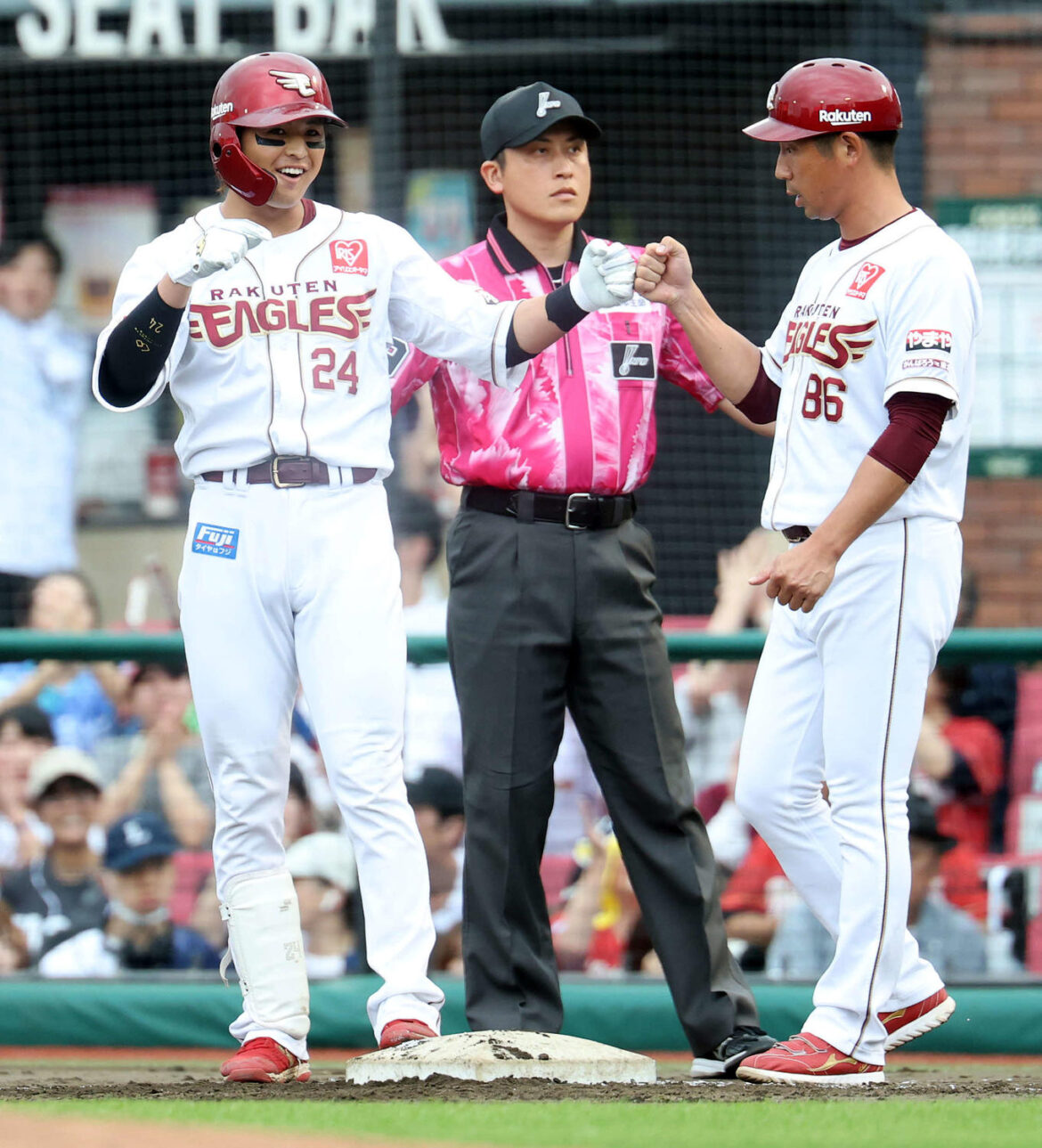 【楽天】西武に競り勝ち連敗を２で止める 黒川史陽が先制打 荘司康誠が６回１失点で４勝目（日刊スポーツ） - Yahoo!ニュース - Yahoo!ニュース