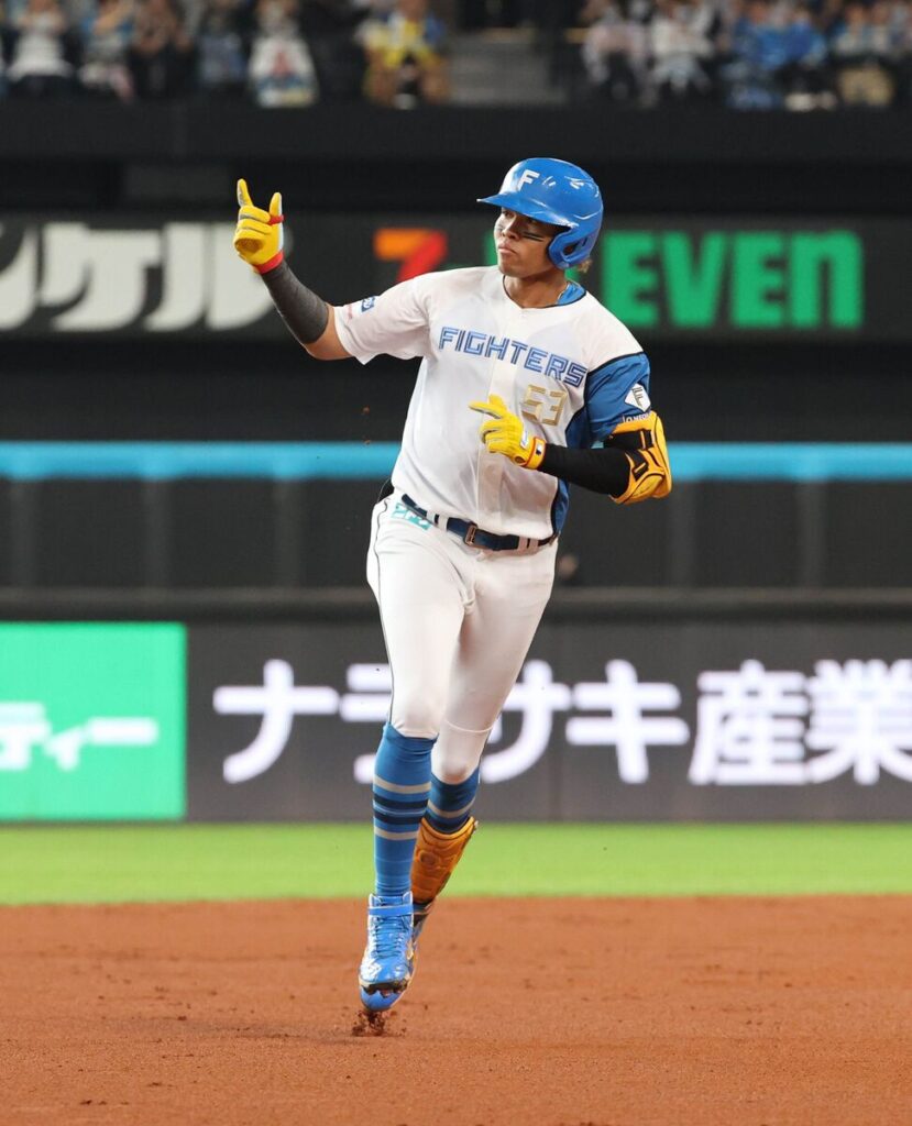 【日本ハム】水谷瞬「福島君に良い２点をプレゼントできた」１２号２ランで初回に先制（スポーツ報知） - Yahoo!ニュース - Yahoo!ニュース