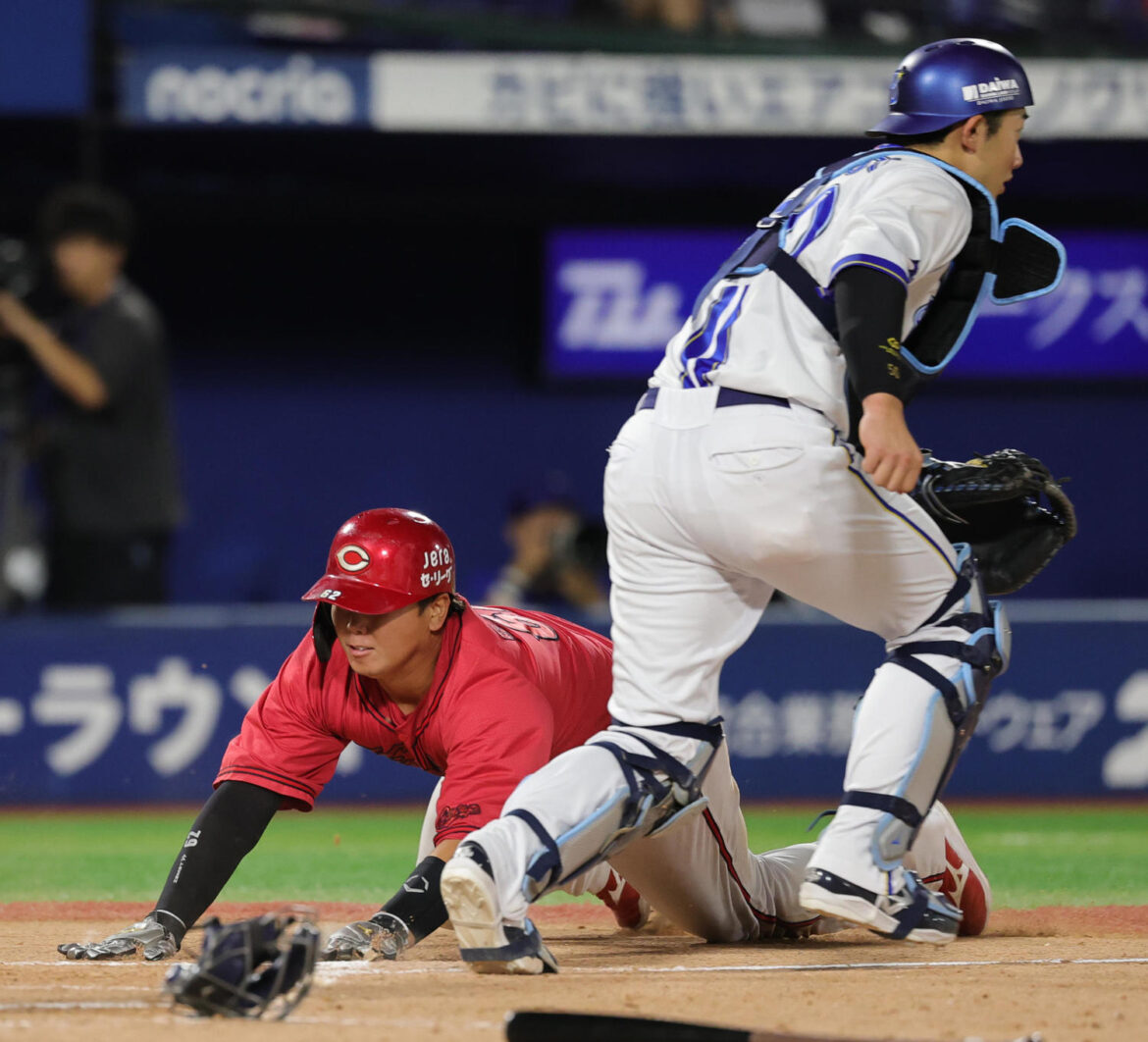 【広島】３年目の21歳、清水叶人捕手 プロ初出場 初スタメン 初安打 初得点 初エラーも（日刊スポーツ） - Yahoo!ニュース - Yahoo!ニュース