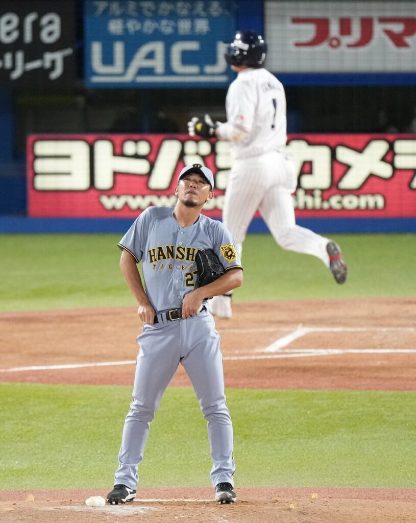 阪神・伊藤将司、3戦連続炎上で自己ワーストと8失点 打たれるわ打たれるわ14被安打…CS先発どうなる（サンケイスポーツ） - Yahoo!ニュース - Yahoo!ニュース