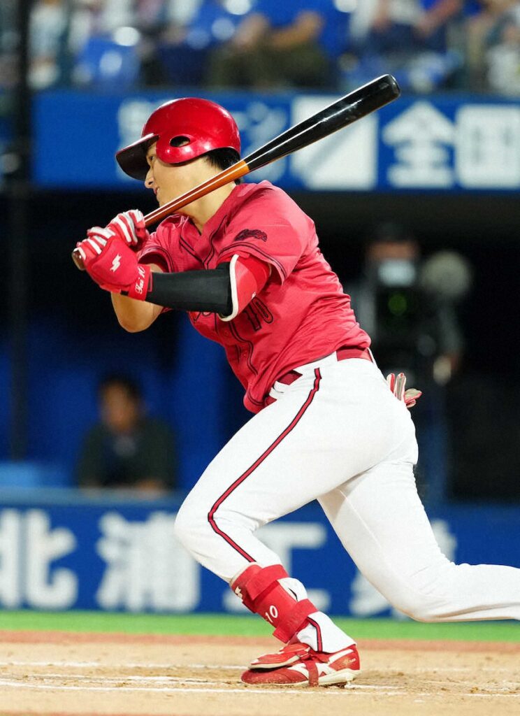 広島・佐々木泰 プロ初4番で12戦連続安打＆7度目マルチ「いま意識していることを継続してやった」（スポニチアネックス） - Yahoo!ニュース - Yahoo!ニュース