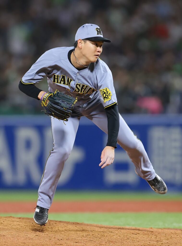 阪神・及川雅貴が絶体絶命のピンチ脱出! 今季50HPの大台に到達(サンケイスポーツ) – Yahoo!ニュース – Yahoo!ニュース 阪神・及川雅貴が絶体絶命のピンチ脱出! 今季50HPの大台に到達(サンケイスポーツ) - Yahoo!ニュース - Yahoo!ニュース