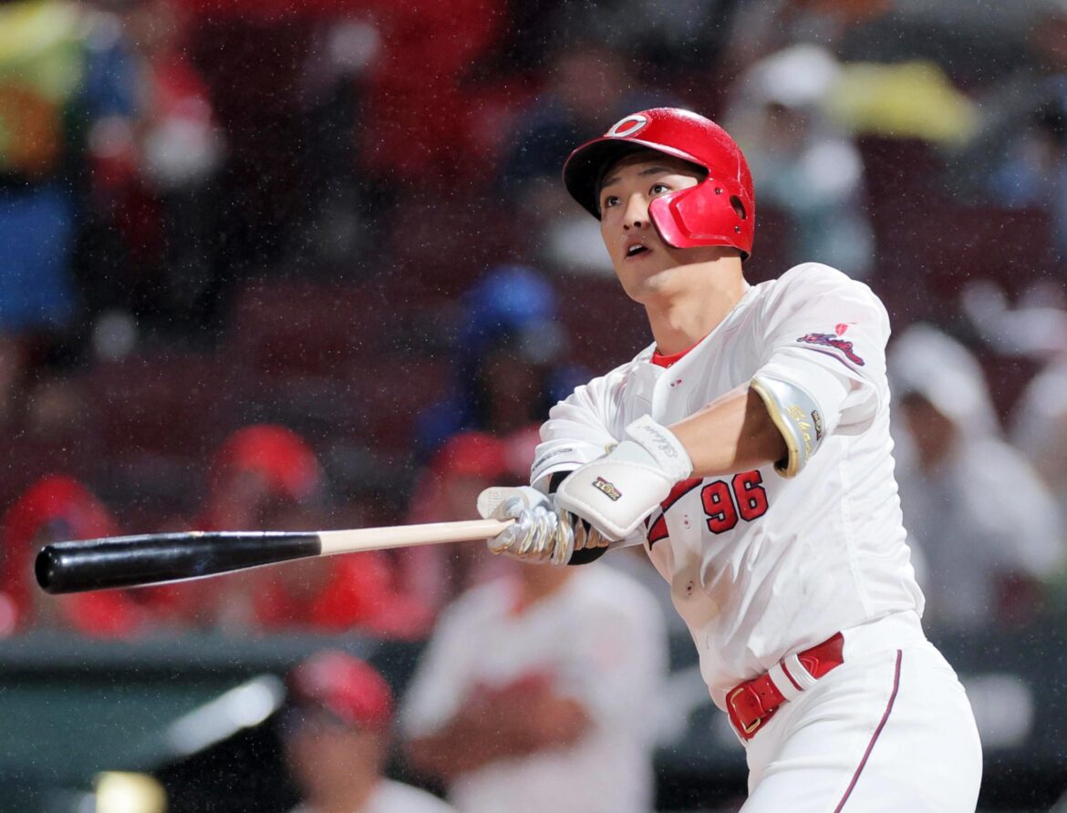 広島・中村奨がサイクル安打に王手 あと三塁打だけ 初回に左翼線二塁打、二回は9号左越え2ラン、五回は投手強襲内野安打(デイリースポーツ) – Yahoo!ニュース – Yahoo!ニュース 広島・中村奨がサイクル安打に王手 あと三塁打だけ 初回に左翼線二塁打、二回は9号左越え2ラン、五回は投手強襲内野安打(デイリースポーツ) - Yahoo!ニュース - Yahoo!ニュース