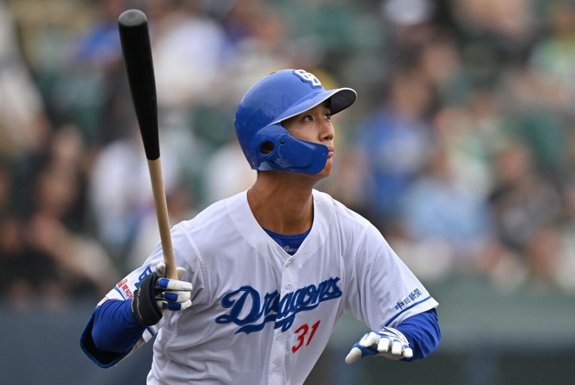 【中日2軍】森駿太、右翼へ先制9号ソロ！高卒新人のウエスタン9発はドラフト制後では36年ぶり球団記録タイ（中日スポーツ） - Yahoo!ニュース - Yahoo!ニュース