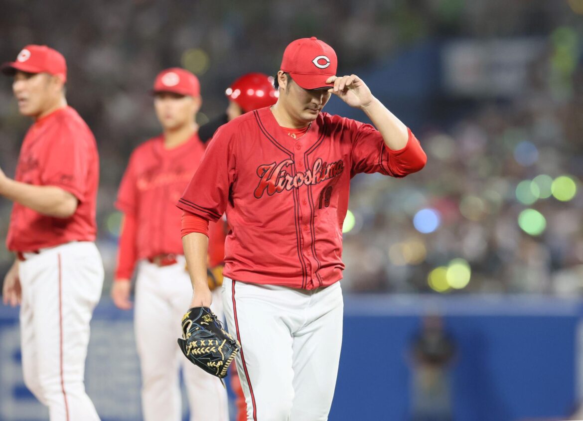 広島・床田が悪夢のＫＯ 今季自己ワーストタイ三回途中７失点 三回だけで５４球投じる（デイリースポーツ） - Yahoo!ニュース - Yahoo!ニュース