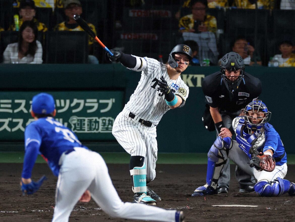 阪神・佐藤輝明 1試合に適時打2本でシーズン100打点王手 40本塁打と合わせてWリーチ!(スポニチアネックス) – Yahoo!ニュース – Yahoo!ニュース 阪神・佐藤輝明 1試合に適時打2本でシーズン100打点王手 40本塁打と合わせてWリーチ!(スポニチアネックス) - Yahoo!ニュース - Yahoo!ニュース