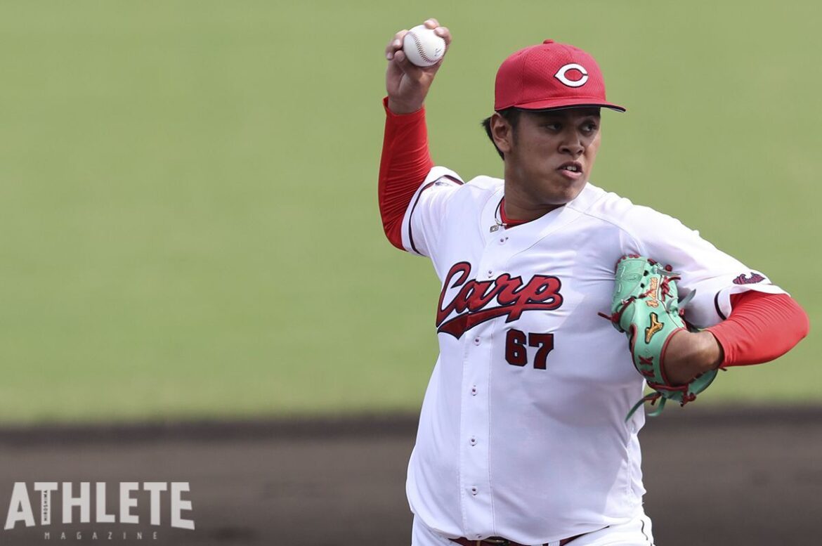 「160キロを投げたい」。目指すはあの日本人メジャーリーガー！カープの大型右腕・菊地ハルンが描く未来（アスリートマガジンWEB） - Yahoo!ニュース - Yahoo!ニュース