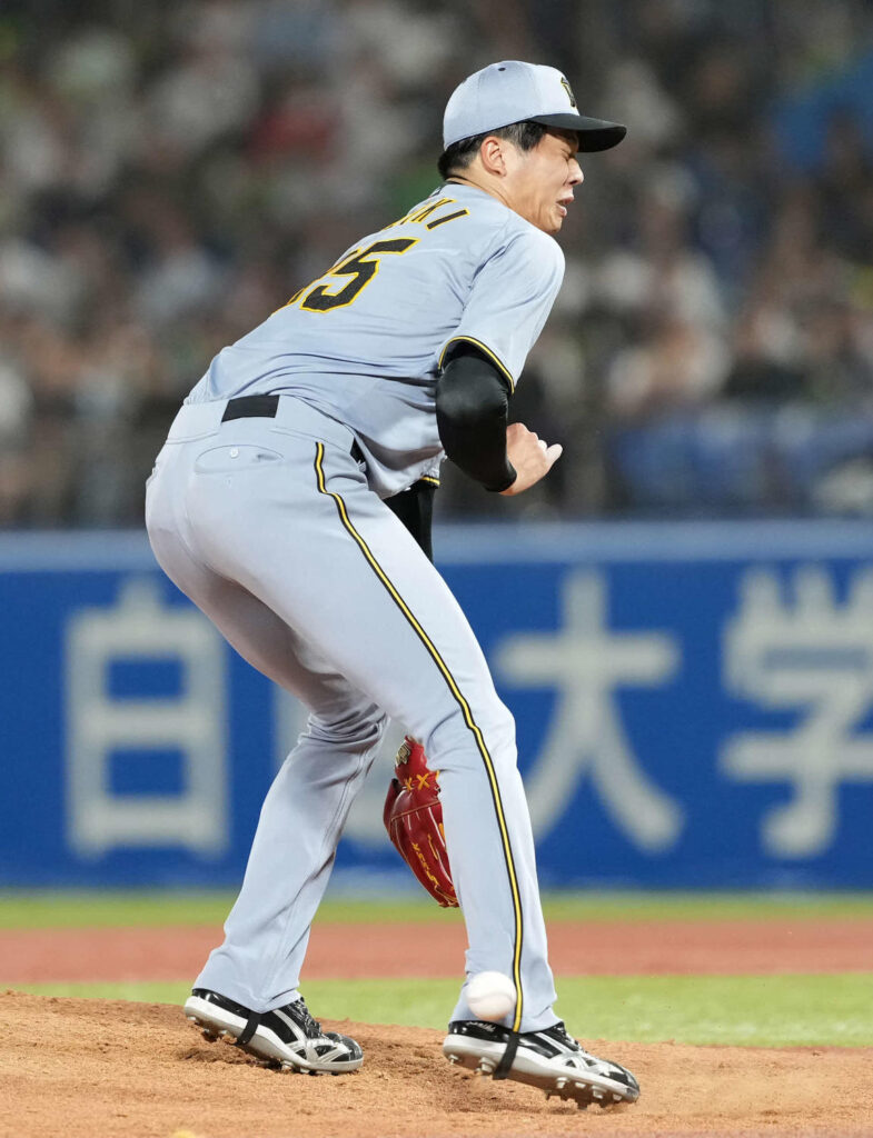 【阪神】才木浩人、患部状態は「内出血ぐらい。大丈夫」22日ヤクルト戦で右足首付近に打球受ける（日刊スポーツ） - Yahoo!ニュース - Yahoo!ニュース