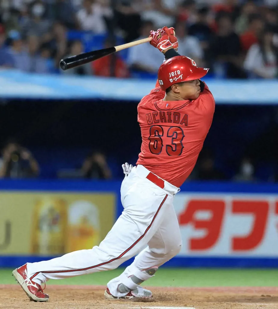 広島・内田湘大　新井監督の助言効果!!プロ初マルチ「結果を意識して」11失点大敗も若ゴイ躍動 - スポニチ Sponichi Annex 野球