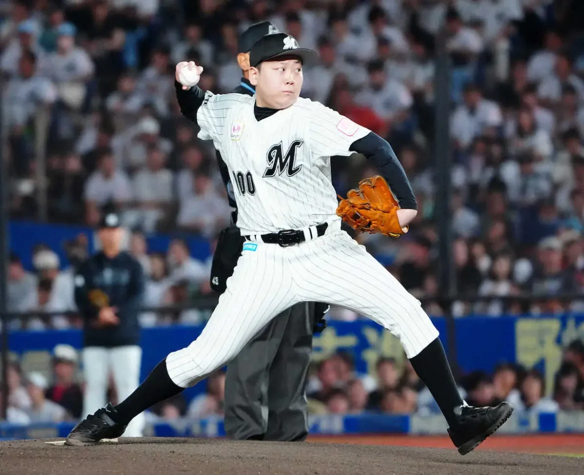 ロッテ入団の宇野澤優翔くん、見事ノーバウンド始球式「100点です！」 - スポニチ Sponichi Annex 野球