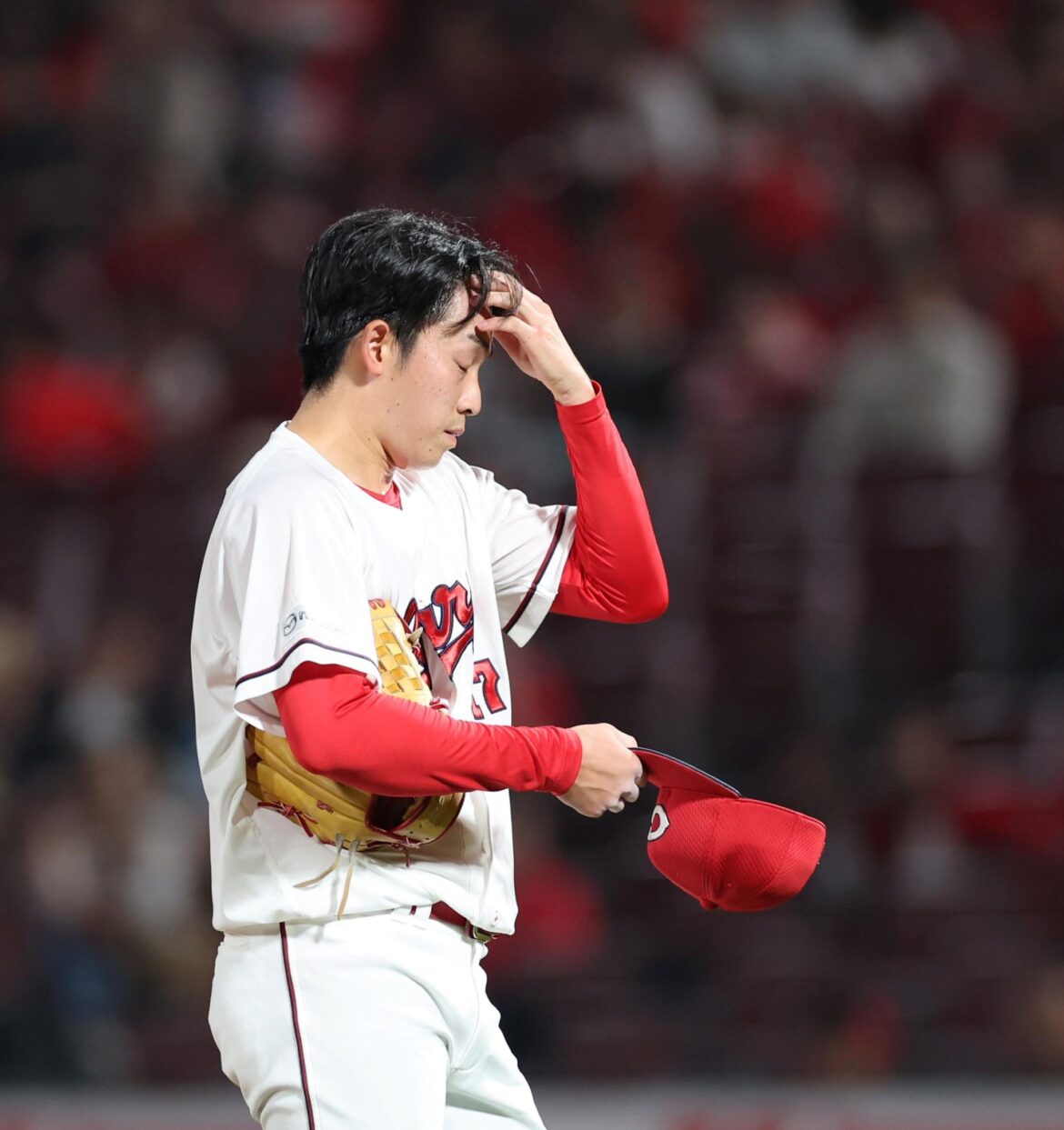 広島 中継ぎ登板の常広が一挙８失点の大乱調 １イニング投げきれず無念のＫＯ（デイリースポーツ） - Yahoo!ニュース - Yahoo!ニュース