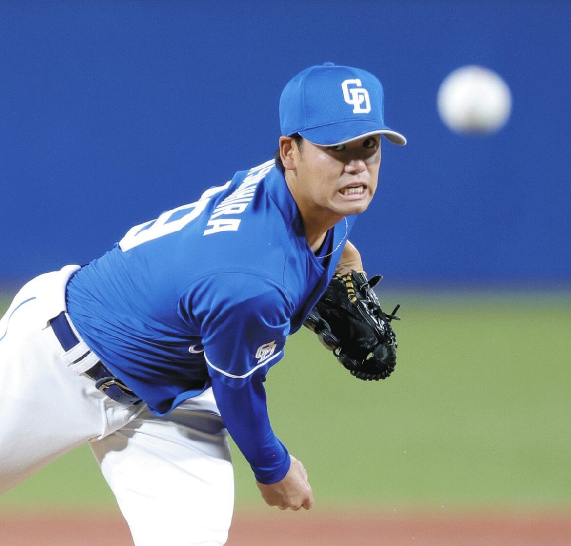 ヤクルト戦に先発した松木平