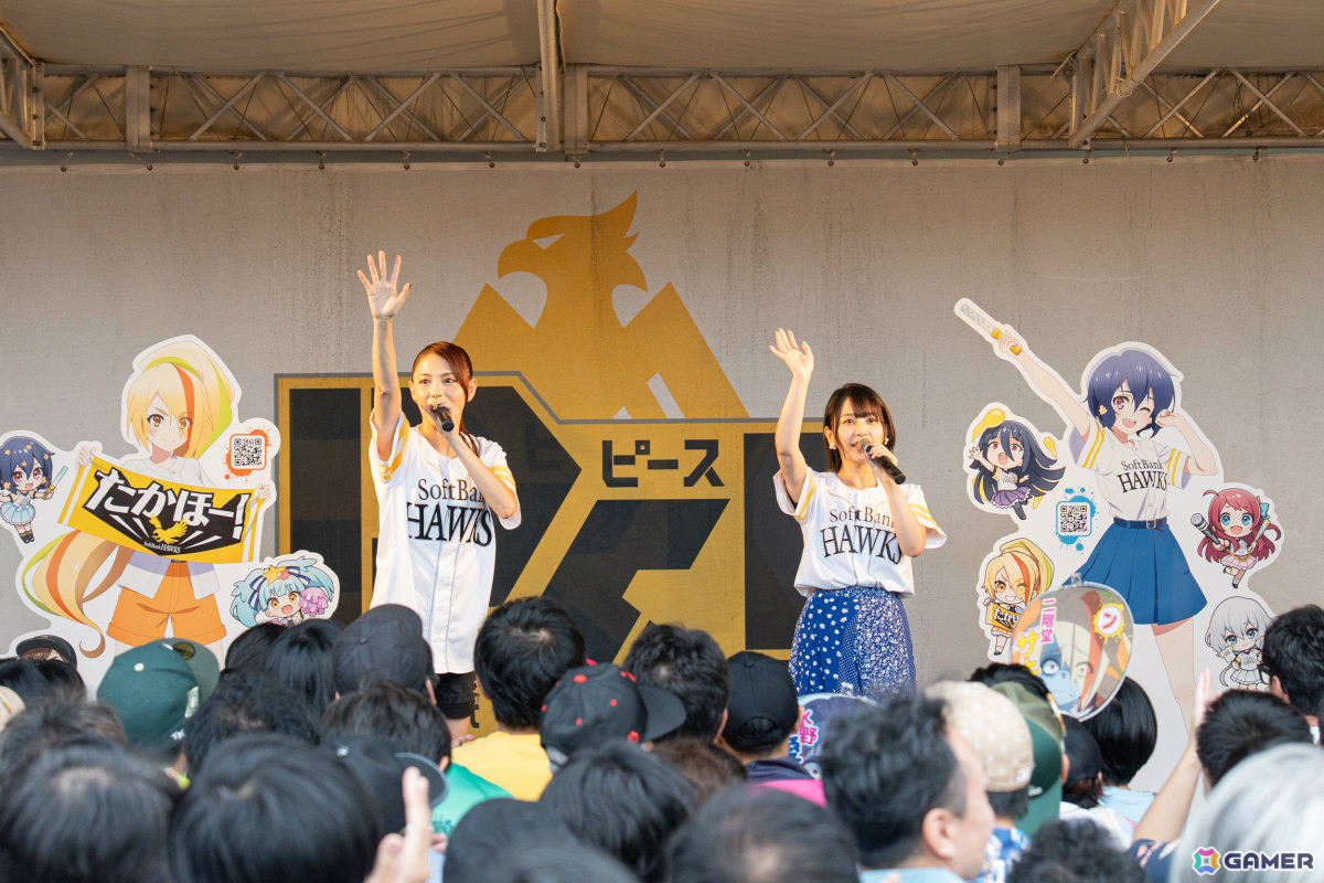 「劇場版ゾンビランドサガ ゆめぎんがパラダイス」×福岡ソフトバンクホークスのコラボイベントが開催！田野アサミさん、種田梨沙さんが始球式に挑戦の画像