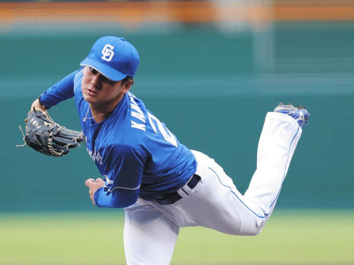 阪神戦に先発し、７回２失点だった金丸