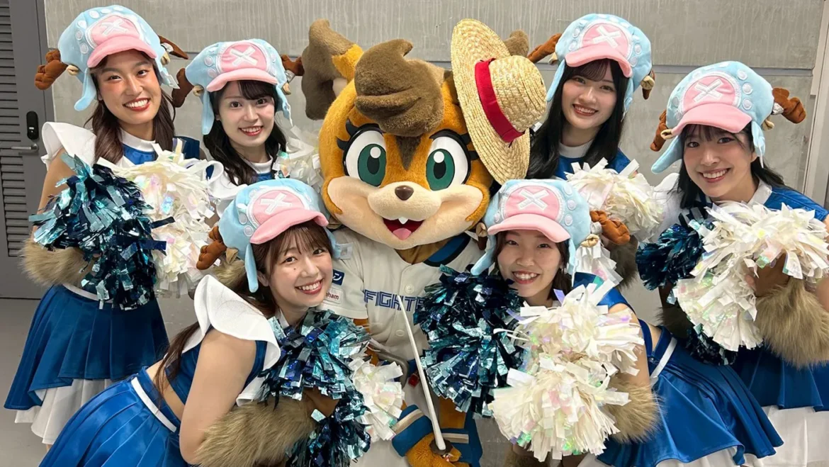 ファイターズガールはチョッパーに変身!エスコンフィールドで「ONE PIECE BASE DAYS」コラボイベント開催中|パ・リーグ.com|プロ野球 ©H.N.F.