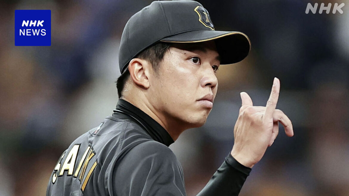 プロ野球 8月の月間MVP発表 阪神 才木浩人 初の受賞 - nhk.or.jp