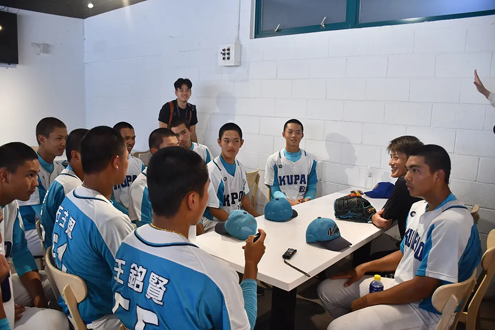 指導後のQ&Aセッションの様子【©PLM】