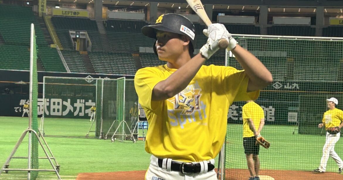 “バレンティン型”バットで一発量産!スタメン抜てき笹川吉康「緊張という言葉は好きじゃない」 – theLetter “バレンティン型”バットで一発量産!スタメン抜てき笹川吉康「緊張という言葉は好きじゃない」 - theLetter