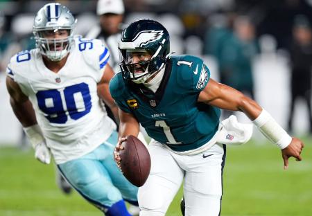 NFL王者イーグルス、白星発進 開幕戦、カウボーイズに勝利 – 沖縄タイムス社 NFL王者イーグルス、白星発進 開幕戦、カウボーイズに勝利 - 沖縄タイムス社