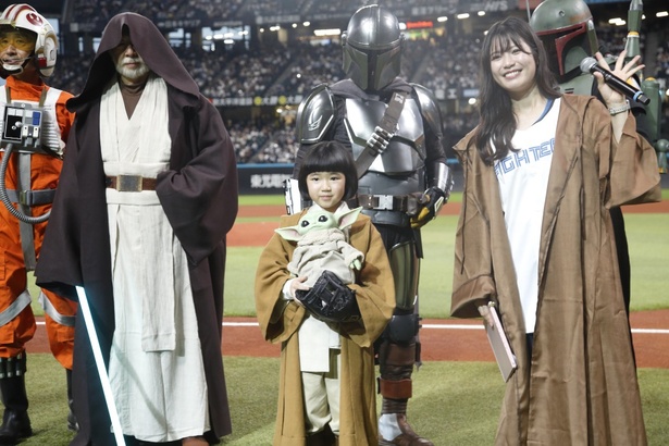 永尾柚乃が日本ハムファイターズ「STAR WARS WEEK」に登場、ファーストピッチを務める(WEBザテレビジョン)|dメニューニュース(NTTドコモ) 永尾柚乃が日本ハムファイターズ「STAR WARS WEEK」に登場、ファーストピッチを務める(WEBザテレビジョン)|dメニューニュース(NTTドコモ)