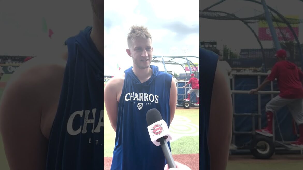 From Lithuania to MLB to Mexico Neverauskas in Serie del Rey with Charros de Jalisco