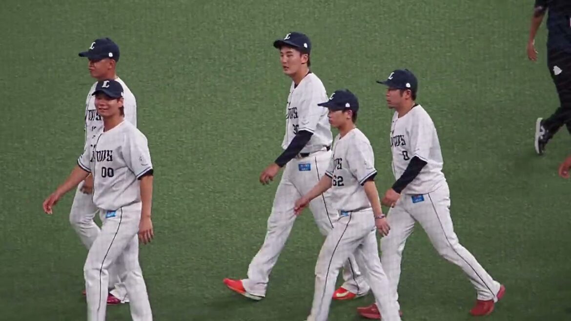 2025.09.29 埼玉西武ホーム最終戦セレモニー #元山飛優 場内一周(ベルーナドーム)