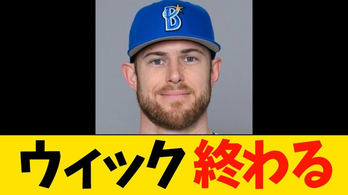 【プロ野球・DeNA】ウィック終わる