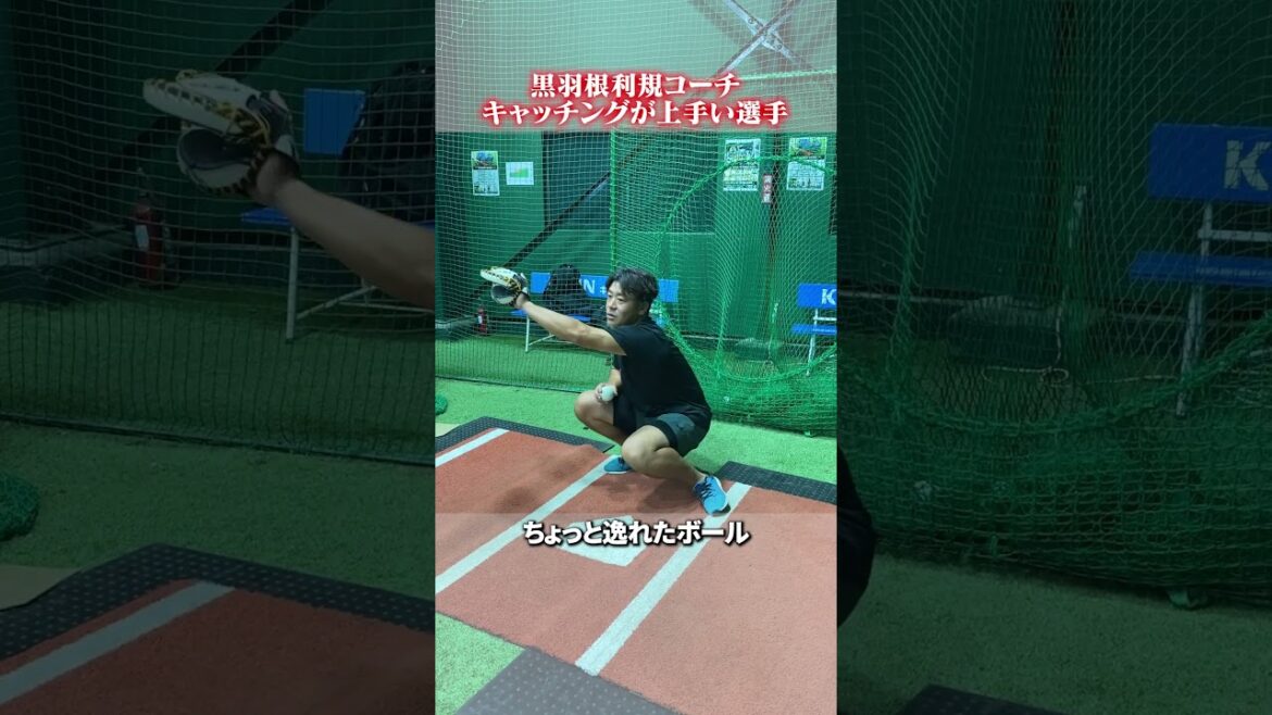キャッチングが上手い選手👀 #黒羽根利規  #野球