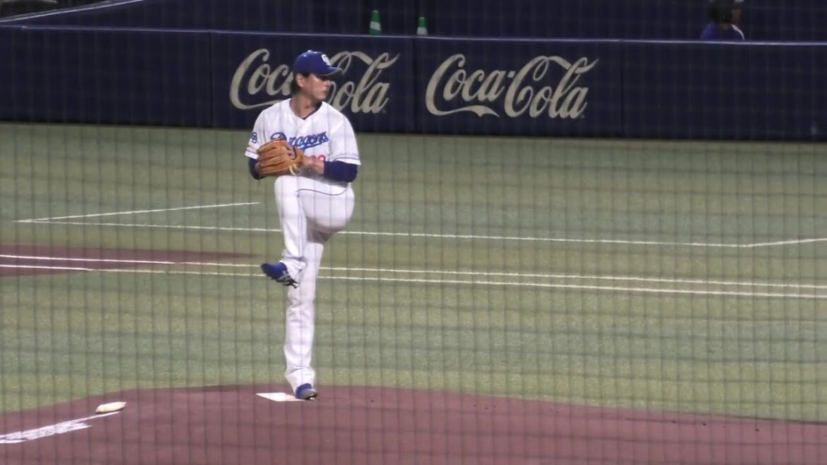 中日ドラゴンズ 涌井秀章投手 投球練習 2025/9/18 バンテリンドーム