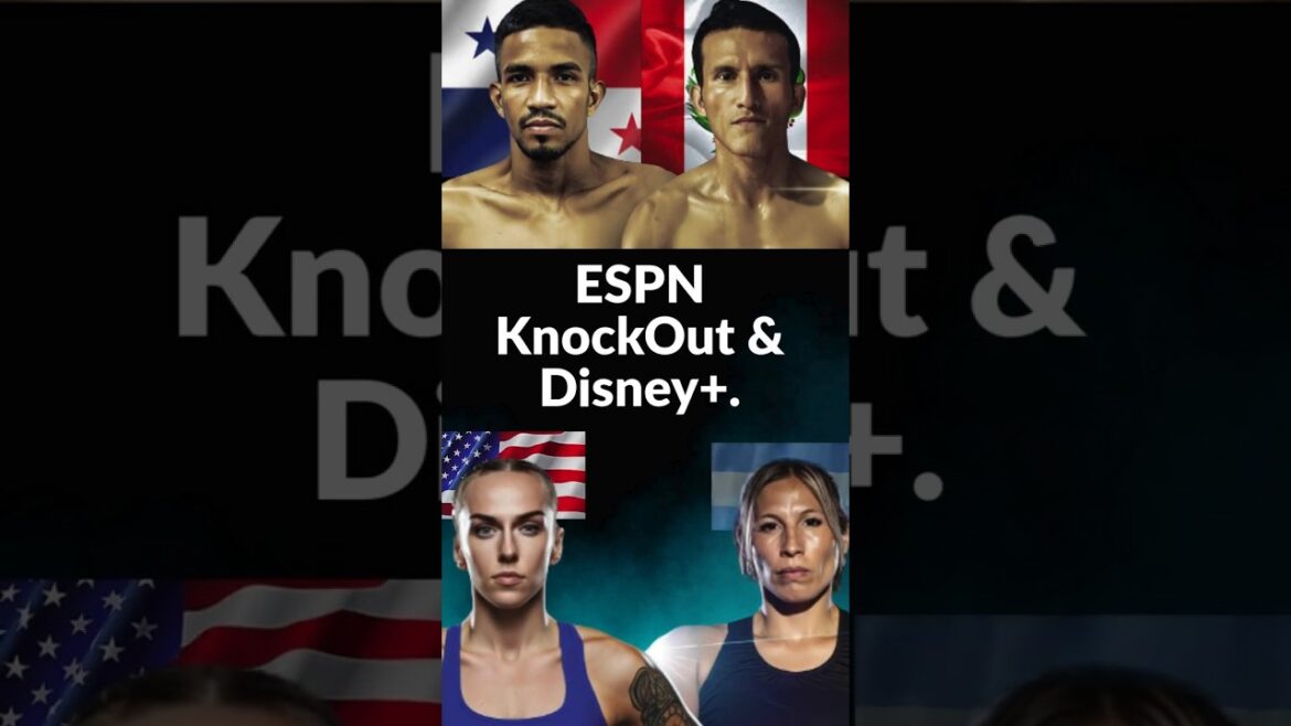 ESPN KnockOut & Disney+ | October 3rd. | Azael Villar vs. Ricardo Astuvilca Rematch.