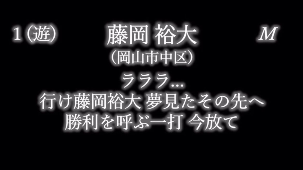 【TEAM岡山】岡山県出身の現役プロ野球選手で1-9【リクエストその123】 【TEAM岡山】岡山県出身の現役プロ野球選手で1-9【リクエストその123】