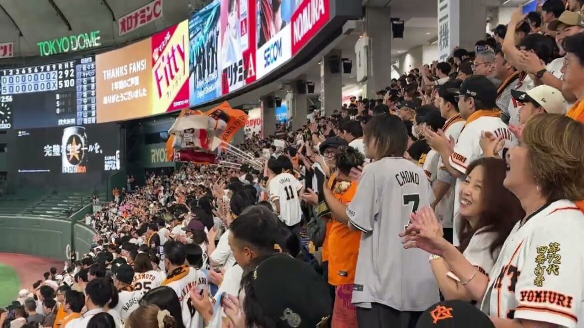 【今シーズン最終戦】読売ジャイアンツスーパー1-9/中日ドラゴンズ戦