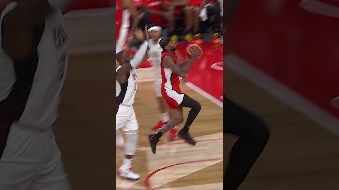 LeBron's D is unmatched  😤 #Block #Lebron #LebronJames #USA #Basketball #defense #Lakers