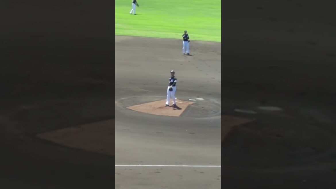 【マリーンズ】中森俊介の投球フォーム 2024年6月5日 日本ハムファイターズ対 千葉ロッテマリーンズ